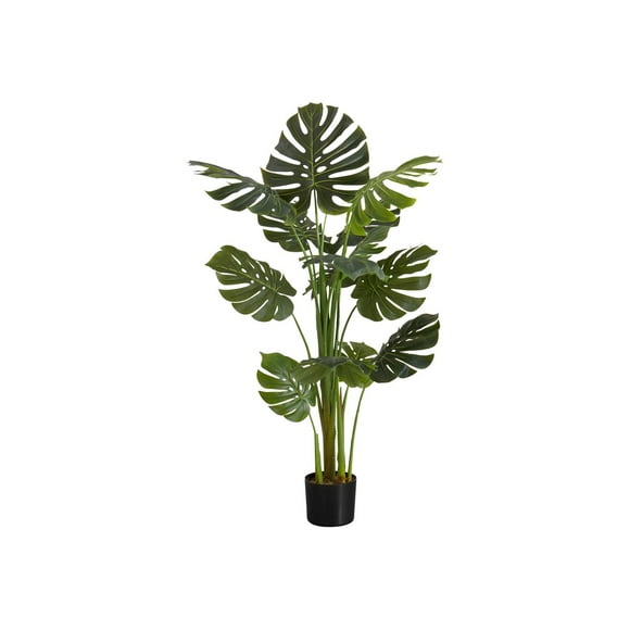 Monarch - Artificial plant for office, home - monstera - 55.12 in - green