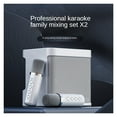 thumbnail image 4 of Machine With Dual Microphones Chan Voice Functions Portable Speaker Studio Subwoofer AUX TF Card U Disk Player ,Clear and Reliable, 4 of 7