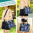thumbnail image 5 of Seahorse with Jellyfish Cooler Bag Lunch Bag Soft Cooler Cooling Tote Insulated Lunch Box for Adult Men Women, 5 of 6