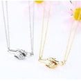 thumbnail image 2 of 1 par de collares magnéticos con manivela de mano, imanes de sujeción para atraer a sus parejas Collares magnéticos con manivela de mano, collares de pareja con manivela de mano para novio y novia, b JAMW Sencillez, 2 of 5