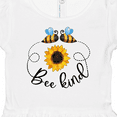 thumbnail image 4 of Inktastic Bee Kind Bees and Sunflower Girls Baby Dress, 4 of 5