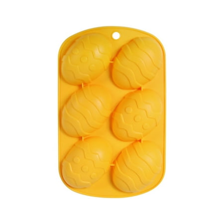 

Xahyotn New Pattern Easter Silicone Eggs Baking Moulds Chocolate Cake Candy Ice Cubes Molds Decor Gift Decor