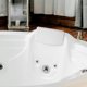 thumbnail image 2 of 1 almohada de esponja para bañera, cojín de bañera, almohada de spa para soporte de cabeza, hombros y cuello (blanco), 2 of 8