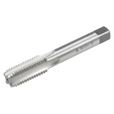 

Metric Machine Tap Left M18 Thread 2.5 Pitch H2 4 Flute High Speed Steel