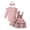 Pink, variant on Nwiuh Baby Girl Summer Outfit Set Little Sister Lil Sis Short Sleeve Ribbed Romper Flower Shorts Clothes(3-6 Months, Black)