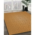 thumbnail image 3 of Ahgly Company Machine Washable Indoor Square Transitional Dark Orange Area Rugs, 7' Square, 3 of 7