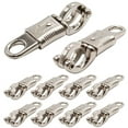 thumbnail image 7 of 10-pack Nickel Plated Quick Release Panic Snap with Fixed-Eye, Panic Snap Quick Release Paracord, Get Back Whips Industrial Grade for Get Back Whips, 7 of 7