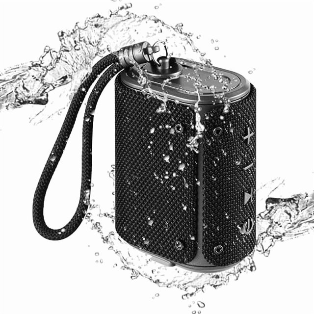 wonima02 Portable Bluetooth Speaker, IPX67 Waterproof and Dustproof Wireless Speaker, Bluetooth 5, Punchy Bass, Support TF Card, 5H Playtime, Electronics for Home, Shower, Outdoor and Travel