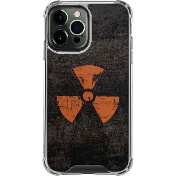 Skinit Survivalists Radioactivity Black iPhone 13 Pro Max Clear Case