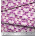 thumbnail image 2 of Soimoi Cotton Jersey Fabric Geometric Tie-Dye Print Fabric by the Yard 58 Inch Wide, 2 of 3