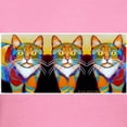 thumbnail image 3 of CafePress - Cat Of Many Colors Women's Dark T Shirt - Women's Traditional Fit Dark T-Shirt, 3 of 4