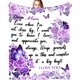 thumbnail image 1 of LHSHID Gifts for Mom Blanket to My Mom from Daughter Son Soft Flannel Bed Throw Blankets for Birthday/Mothers Day 30"x40", 1 of 7