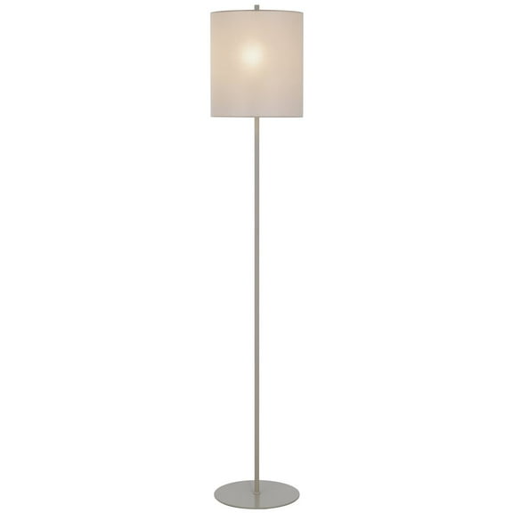 Cal Lighting 100W metal floor lamp with corks shade