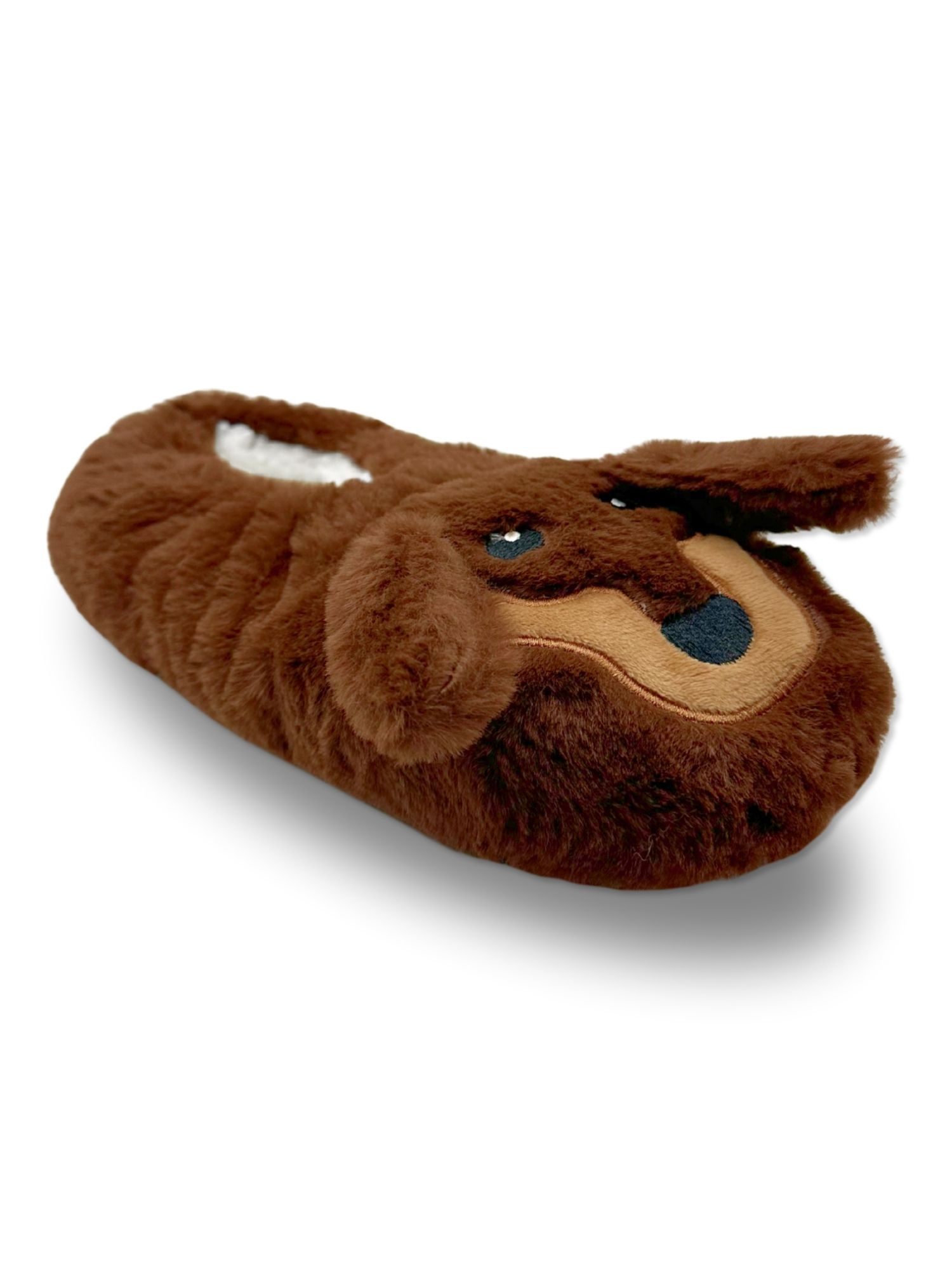 Fuzzy Babba Women's Faux Fur Dog Slipper Socks photo 3