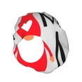 thumbnail image 2 of Balery Gnome Home With A Cute Gnome Shower Caps, Double Layer Waterproof Shower Cap, Double Layers Reusable Shower Cap With Soft Comfortable For Long Thick Hair Soft Bath Shower Hair Caps, 2 of 9