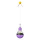 thumbnail image 2 of Tumbler Cat Treat Ball, Juguete de golosina para gatos, Rompecabezas de alimentos, Juguetes para mascotas para gatos de interior, Juguete dispensador Violeta, 2 of 7