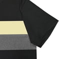 thumbnail image 7 of JXMVOJ Color-Blocked Elastic Polyester Short Sleeve Round Neck T-Shirt for Men, Summer Sports Casual Outdoor Daily Wear, Breathable Soft Top with Pull Closure, 7 of 7