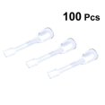 thumbnail image 2 of 100 Pcs Mini Transparent Plastic Spoons Disposable Flatware Spoons For Jelly Ice Cream Dessert Appetizer (transparent), 2 of 3
