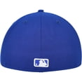 thumbnail image 4 of Men's New Era Royal Toronto Blue Jays White Logo 59FIFTY Fitted Hat, 4 of 6