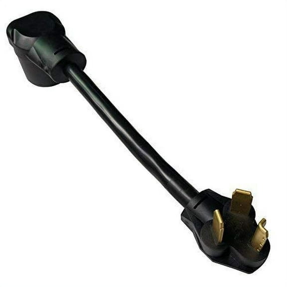 Parkworld 885361 NEMA 10-30P 30A to Welder 6-50R 50A Welding Adapter Cord 250V, 1 Feet