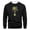 Black, variant on Holiday Sweatshirts Men Regular Crew Neck Long Sleeves Loose Tops Christmas Printed Sweatshirts Fall Winter Sweatshirts Pullover