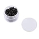 thumbnail image 5 of 5 piezas/botella Micro anillos de silicona de 5 mm para extensiones de cabello, 4 colores para Negro, 5 of 9