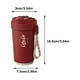 thumbnail image 2 of Taza de café con aislamiento de acero inoxidable 316 de grado alimenticio, estilo vintage, con forro inteligente, taza deportiva, taza de agua, 2 of 6