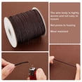 thumbnail image 4 of 72.18Yards 2mm Round Nylon Thread Chineses Knot Cord DIY Material for Jewelry Making Coconut Brown, 4 of 6