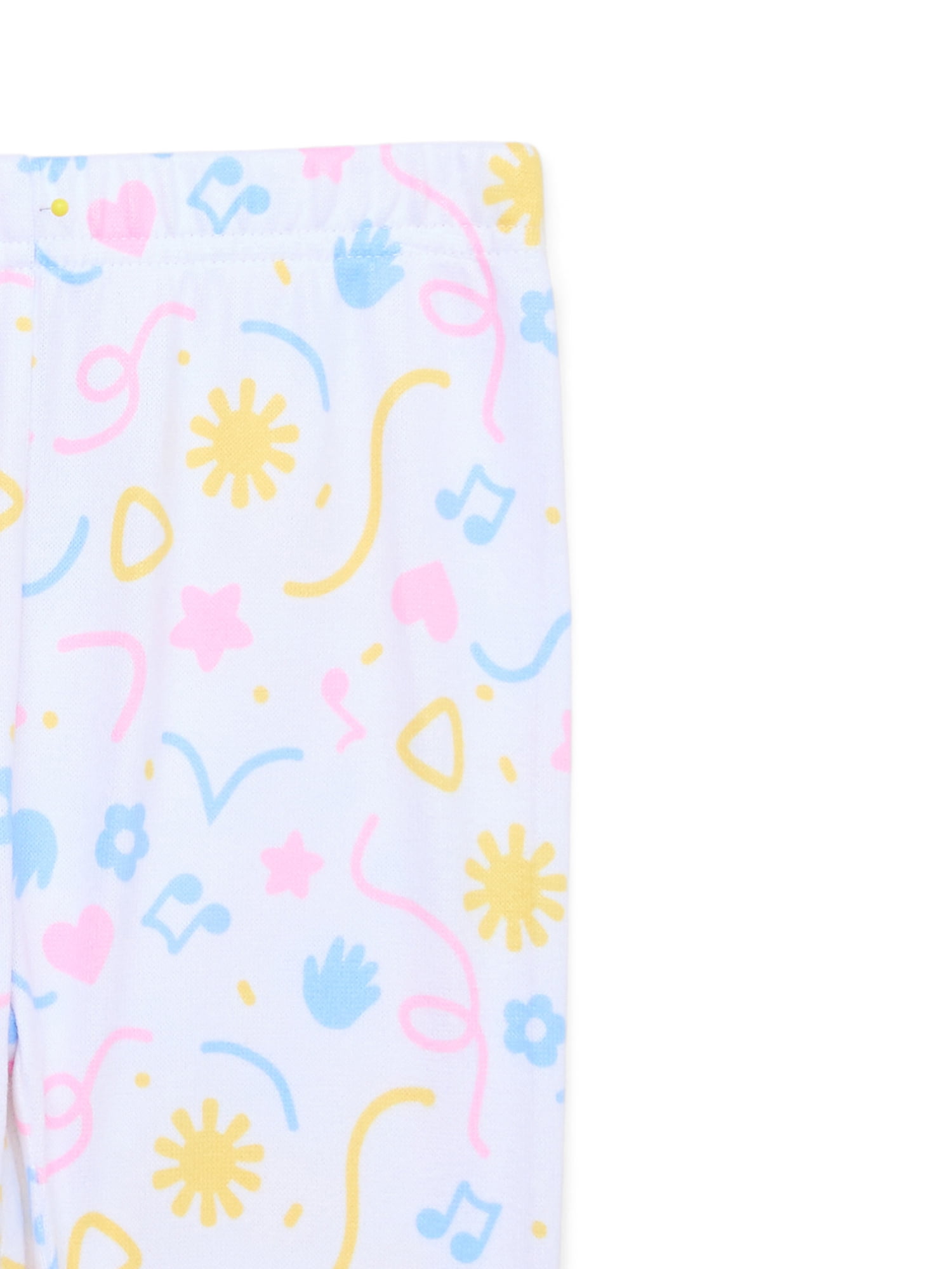 Toddler Girls Ms Rachel Short Sleeve Snug Fit Pajama Set, 2-piece, Sizes 12M-5T