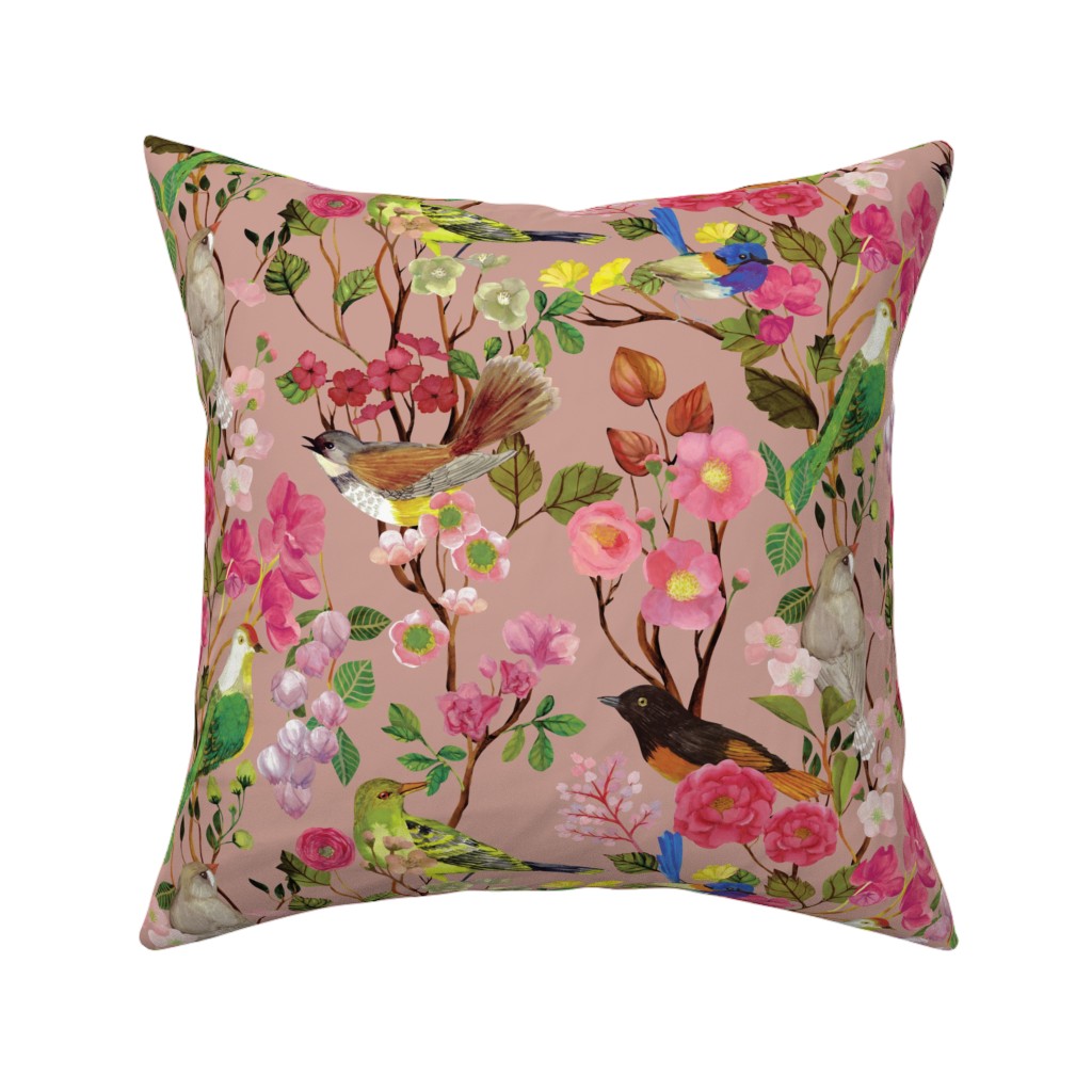 3dRose Figure Skating Skate and Snowflake Print Ice Blue, Pillow