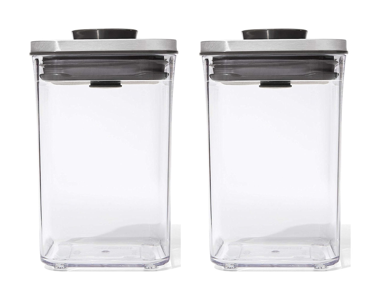  OXO SteeL 1.5 Qt POP Container – Airtight Food Storage – for  Snacks and More - Food Savers