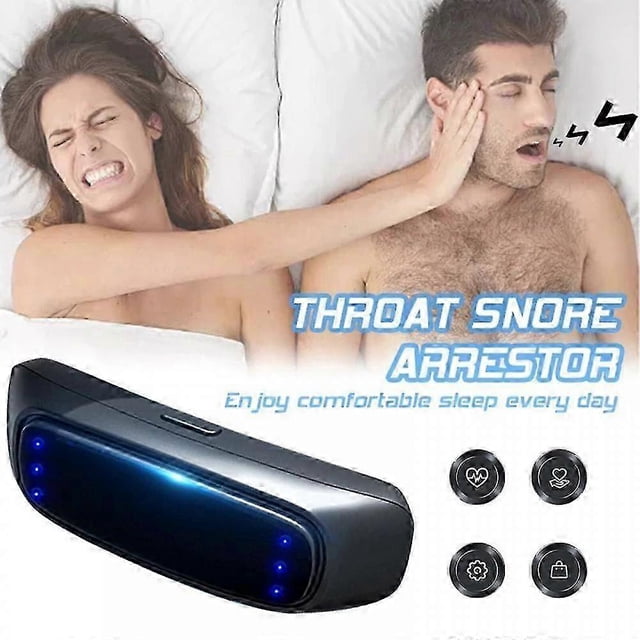 Intelligent sleep apnea device, sleep apnea and anti snoring device, electric snoring relief device, intelligent throat snoring device for s