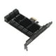 thumbnail image 1 of Tarjeta adaptadora de múltiples puertos, tarjeta adaptadora PCIE 1X para PC, tarjeta adaptadora de alta capacidad, 1 of 9