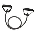 thumbnail image 2 of Litrail 30lbs Resistance Bands, Black Nylon with Non-Slip Handle - Full Body Workout for Arm Back Shoulder, Stretching Home Gym Office Yoga Pilates, 2 of 6