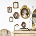 thumbnail image 4 of Cadre Photo Vintage Photos Photo Titulaire Résine Cadre Photo Décor Chambre Baroque Cadres C 6inch, 4 of 8
