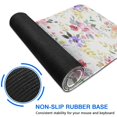 thumbnail image 6 of Long Mouse Pads for Desk,Pioneer Flower Floral Print Pattern Desk Mats on Top Of Desks, Desk Mouse Pad Extra Large with 3mm Non-Slip Base and Stitched Edge for Gaming,Office,Work,Home 31.5"x15.7", 6 of 6