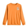 thumbnail image 7 of larppty Toddler Halloween Sweatshirt Boys Girls Pumpkin Ghost Dinosaur Graphic Tees Kids Long Sleeve Outfit Tops, 7 of 7