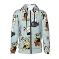 thumbnail image 7 of The Cuphead Show Cartoon Teen Sweatshirts Hoodies Youth Hooded Hoody Fashion Zipper Coat For Boys And Girls, 7 of 7