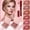 Red, variant on KeirineCC Matte Liquid Lipstick Makeup Set, Matte liquid Long-Lasting Wear Non-Stick Cup Not Fade Waterproof Lip Gloss, Lipstick Set Box Lipstick Women's Anniversary Birthday Lip Gloss Set