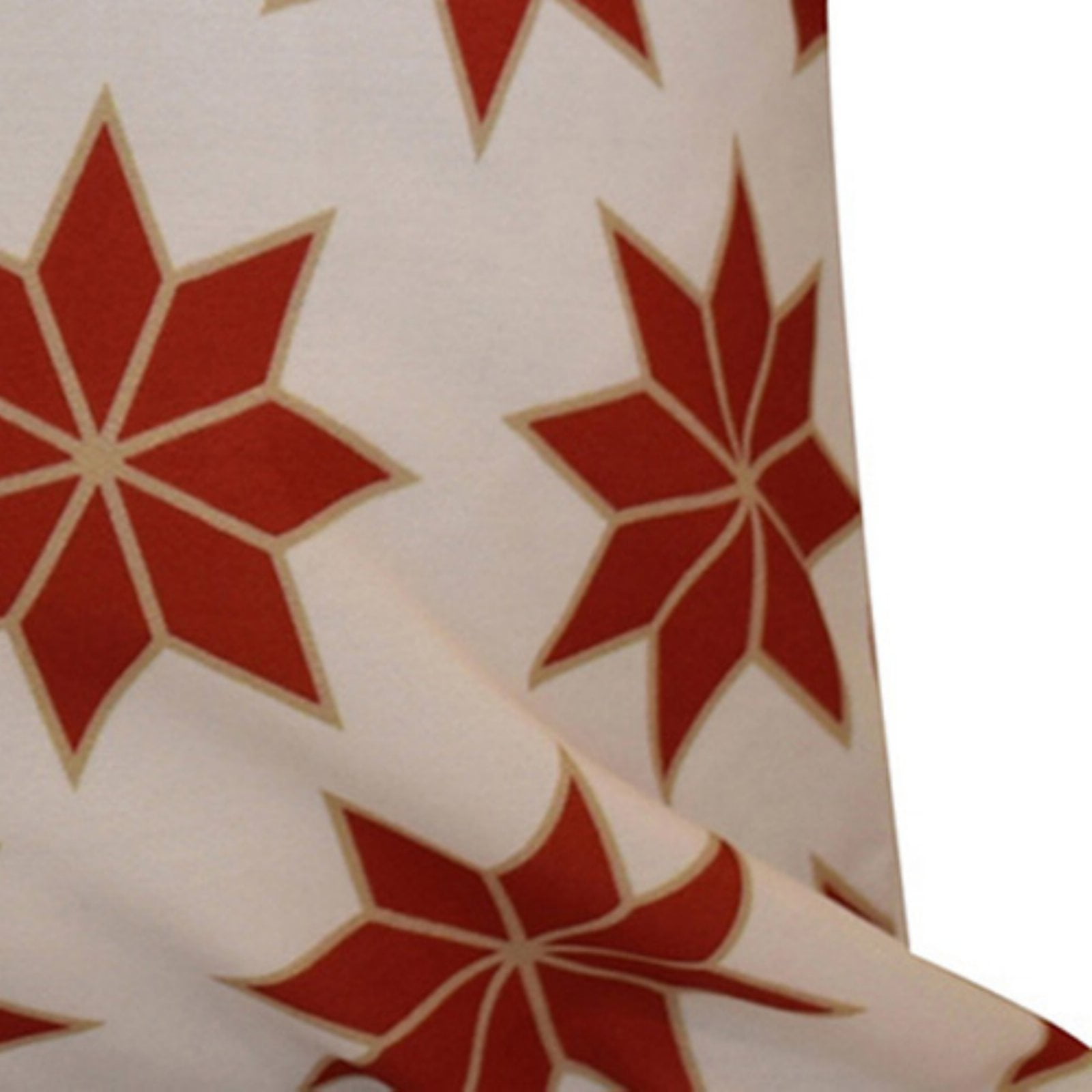 Simply Daisy 16" x 16" Christmas Stars 2 Geometric Print Outdoor Pillow