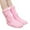 Pink, variant on Women's Thick Coral Fleece Socks, Super Soft Winter Slipper Socks for Home, Warm Fuzzy Non-Slip House Socks, Cozy Bed Socks for Cold Weather - B