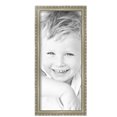 thumbnail image 2 of ArtToFrames 9" x 21" Silver Compo Dark Wash Picture Frame, 9x21 inch Silver Wood Poster Frame (WOM-5227),  Pack, 2 of 7