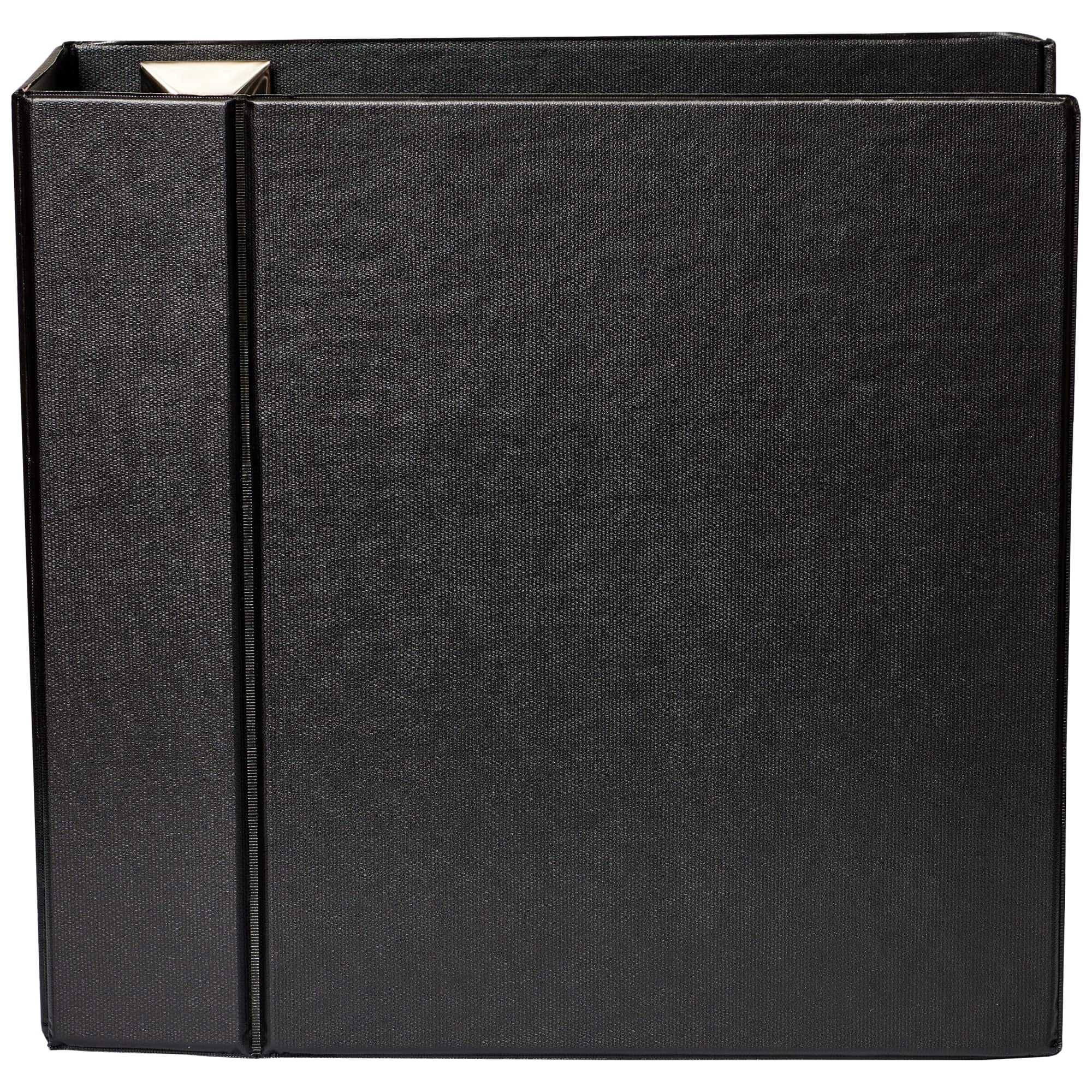Office Depot® Brand Heavy-Duty D-Ring Binder, 5" Rings, 59% Recycled, Black