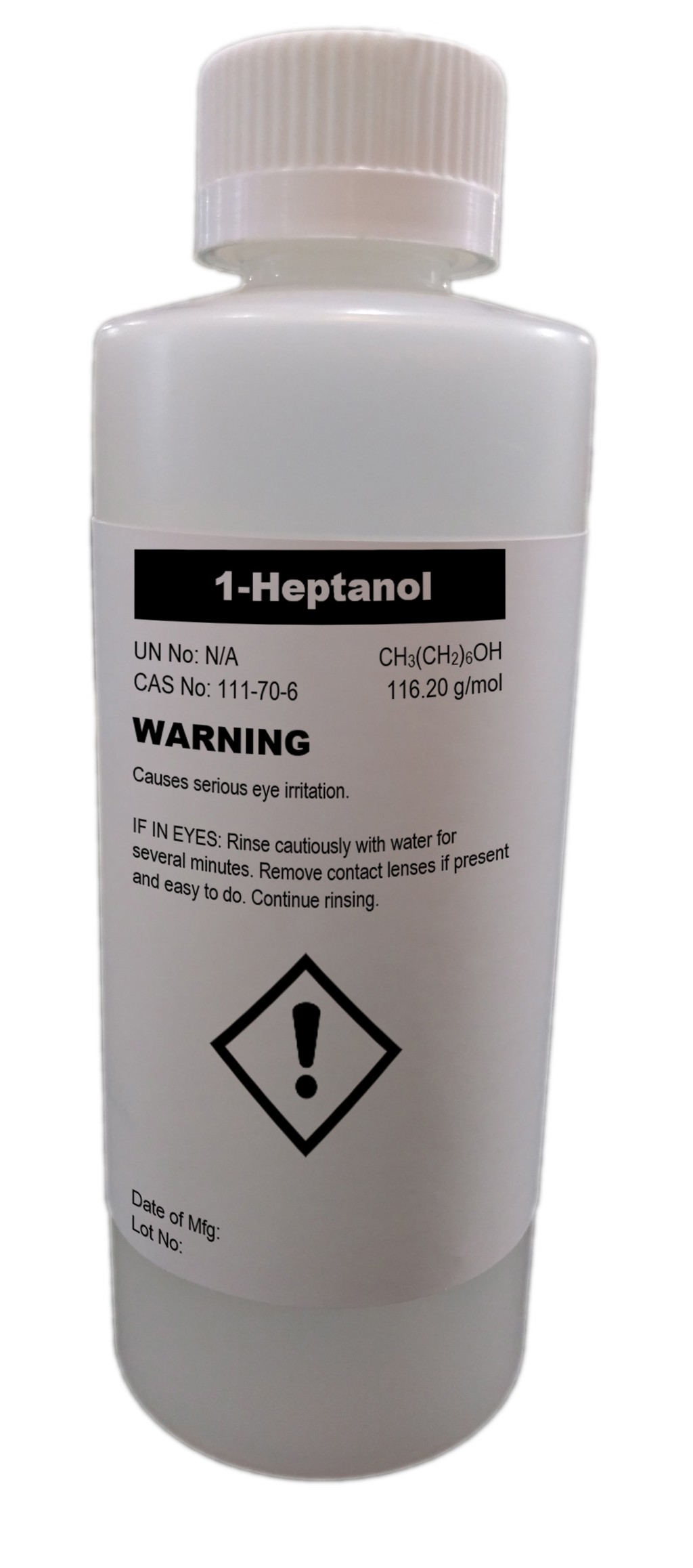 1-Heptanol (n-Heptyl Alcohol, Alcohol C-7) High Purity 99.6% 30mL