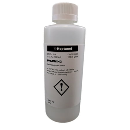 1-Heptanol (n-Heptyl Alcohol, Alcohol C-7) High Purity 99.6% 30mL