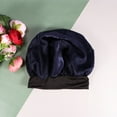 thumbnail image 2 of Sleeping Cap Night Chemo Hat Hair Satin Head Cover Wraps Sleep Bonnet Hats Woman Caps Scrub, 2 of 6