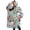 Husky and Pioneer, variant on Oversized Wearable Blanket Hoodie,Golden Retrievers and Pioneer Flower Sherpa Blanket Hoodie with Super Pockets,Super Warm Fuzzy Pullover for Women & Men