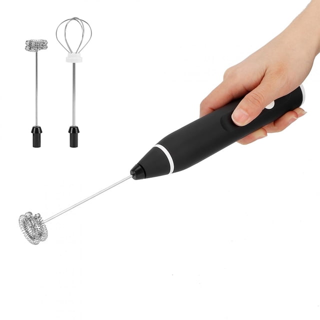 Batidora de leche, batidora de huevos recargable por USB de 3 velocidades, espumadora de leche eléctrica, diseño de última generación