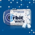 thumbnail image 3 of Orbit Gum White Peppermint Chewing Gum, Sugar Free, 15 Piece, Pack, 3 of 11