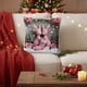 thumbnail image 4 of Funda de Almohada Navideña Roja de 45 X 45 Cm, Decoración Navideña de Muñeco de Nieve, Funda de Cojín de Lino con Bordado de Imitación., 4 of 6